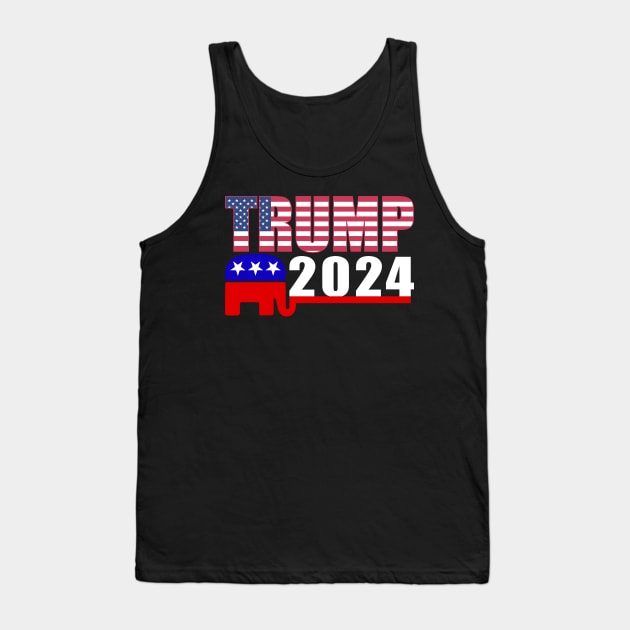 Trump 2024 Tank Top by Nolinomeg